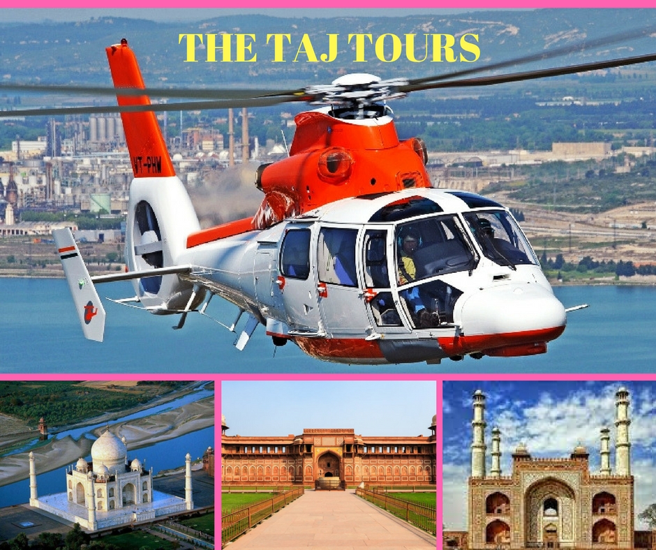 Coming Soon - Ariel view of Agra by Chopper