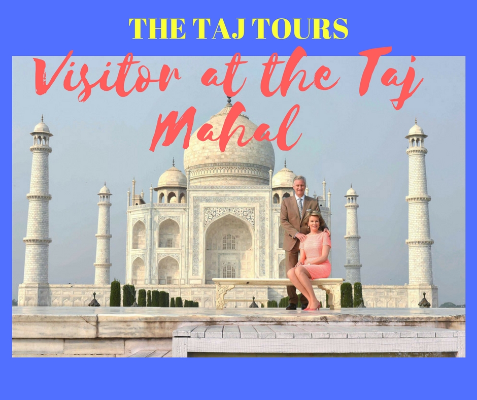 Belgian’s Royal couple visited Taj Mahal