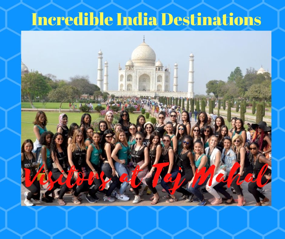 34 Supermodels visited Taj Mahal