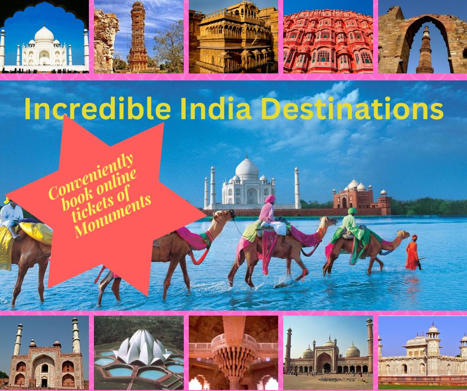 Conveniently book online tickets of Monuments