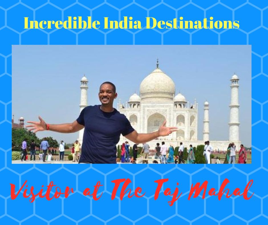 Will Smith visited Taj Mahal
