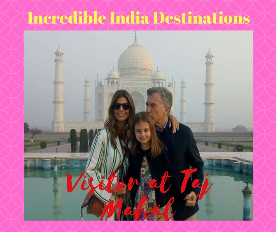 Argentina’s President Mauricio Macri visited Taj Mahal